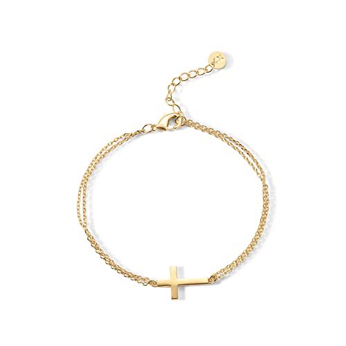 Compact Cross Charm Bracelet For A Touch Of Coastal Luxury